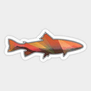 Sunrise Salmon Sticker